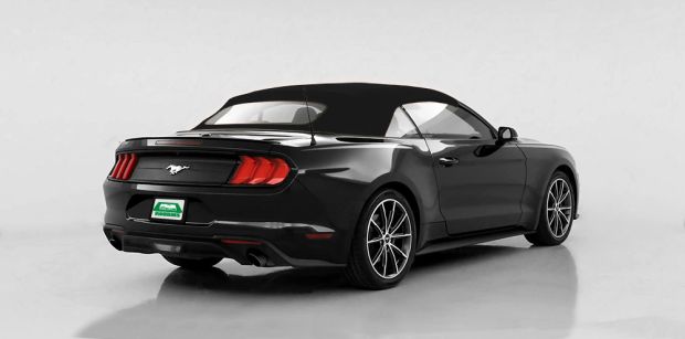 Robbins Ford Mustang 2015-23 Convertible Top Replacement Black Twillfast RPC