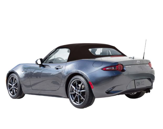 Robbins Mazda Miata 2016-23 Replacement Convertible Top without Acoustic Liner, Stayfast Cloth, Black